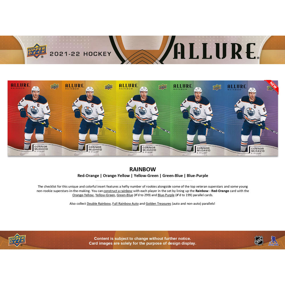 2021-22 Upper Deck Allure Hobby