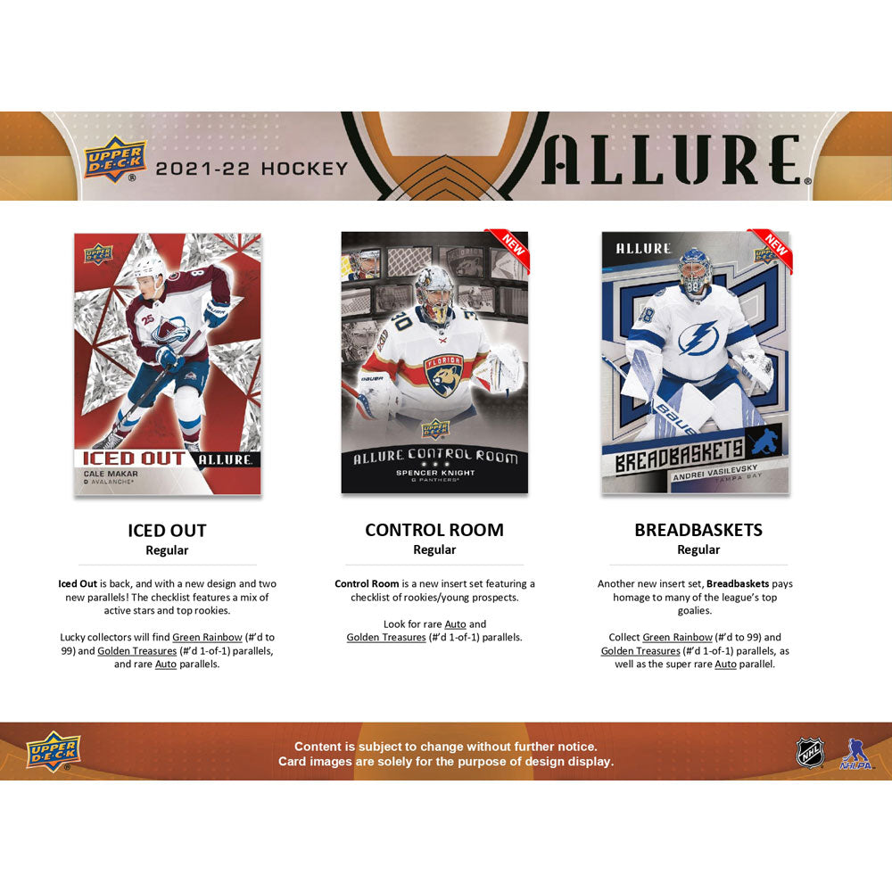 2021-22 Upper Deck Allure Hobby